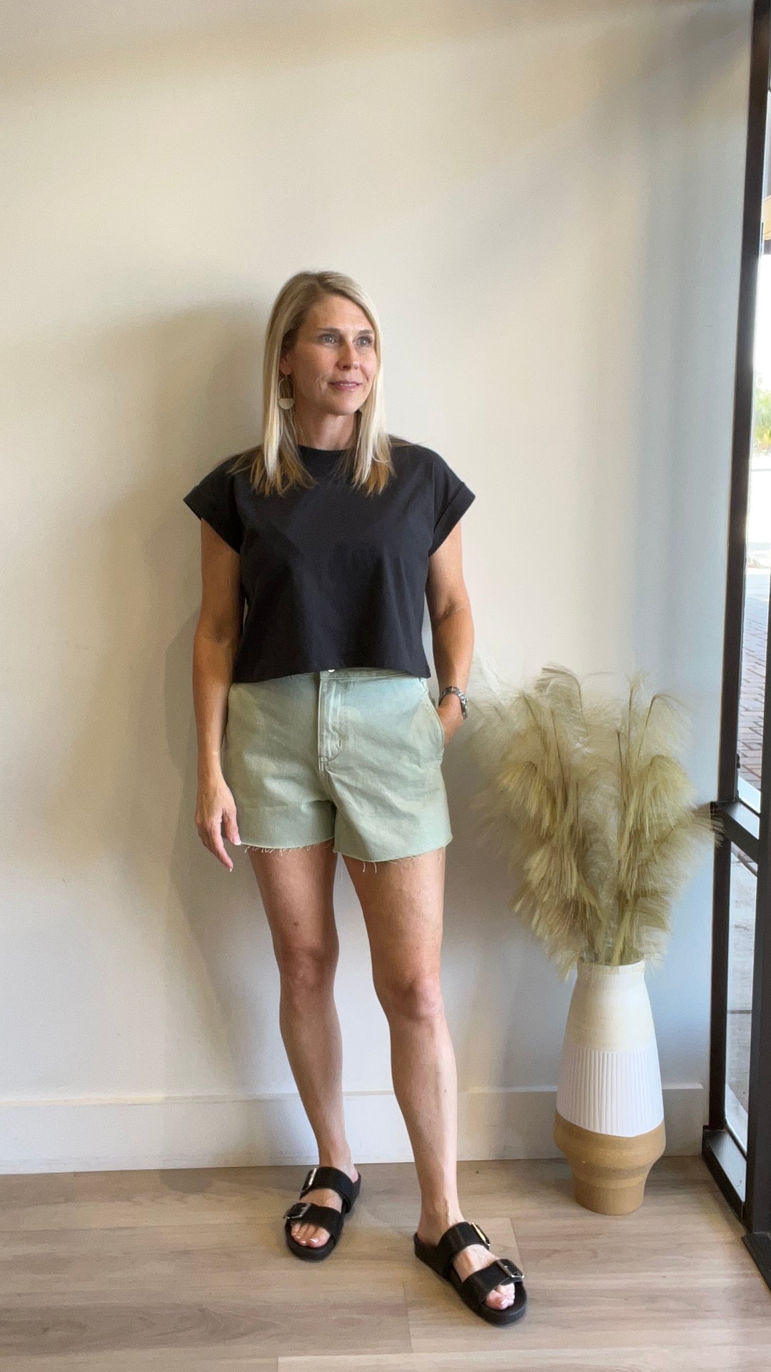 Asa Washed Denim Short