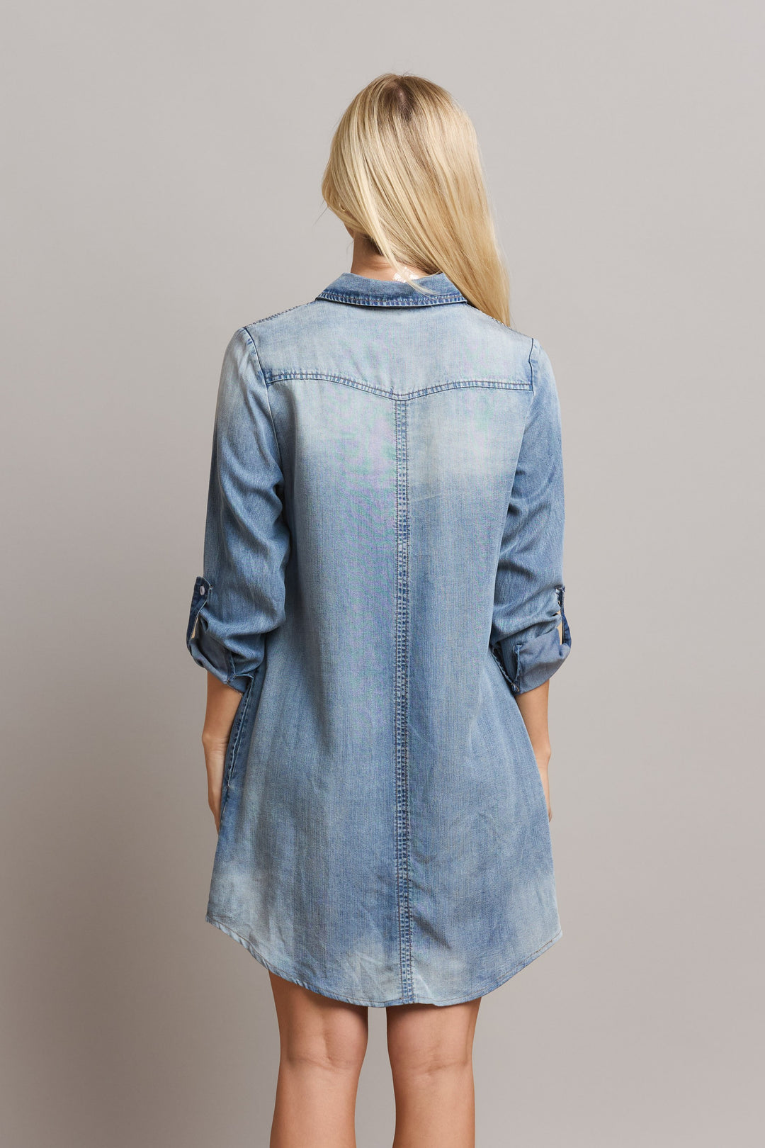 Klare Denim Dress Shirt