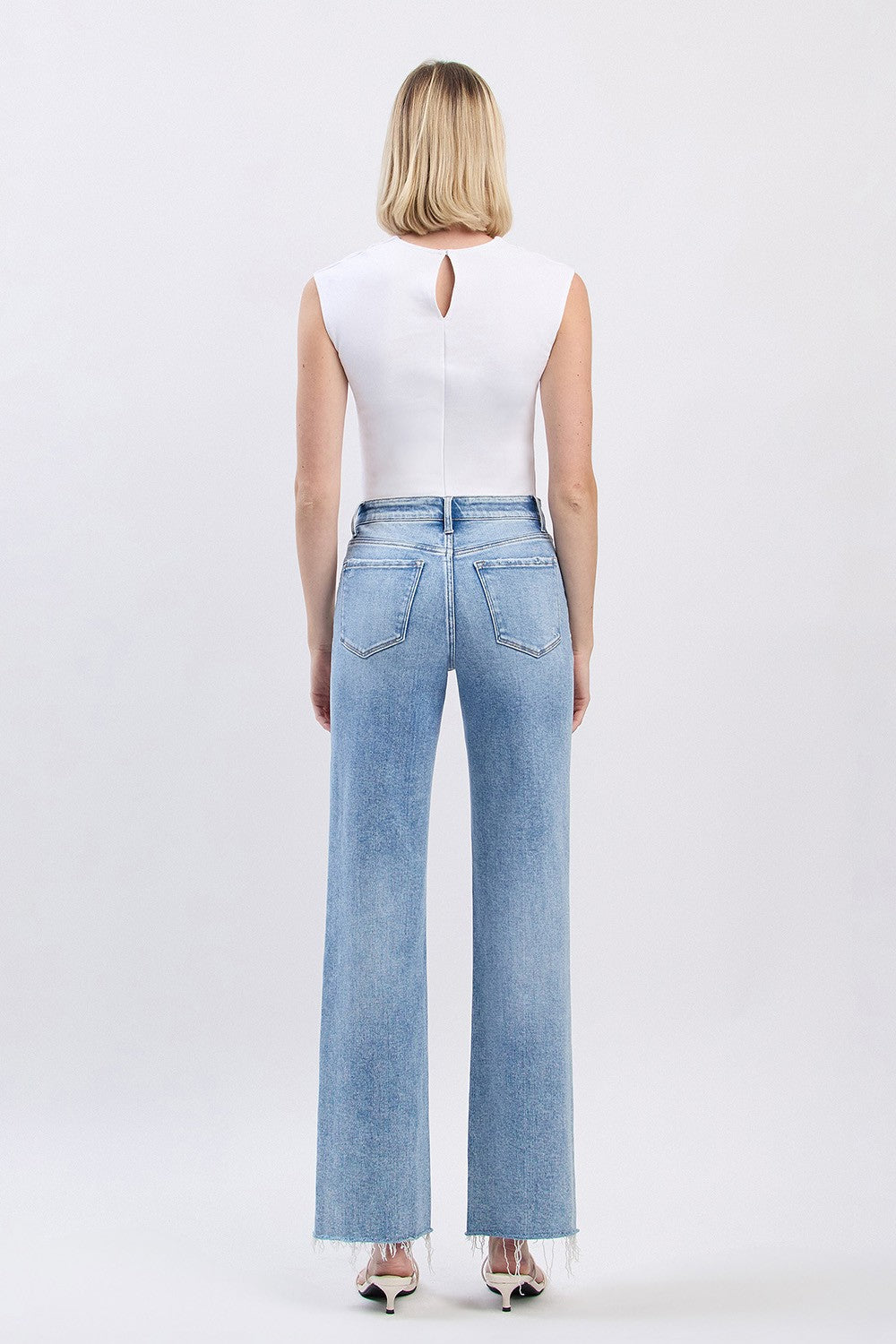 The Austin High Rise Distressed Jean