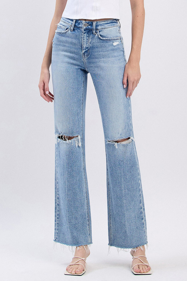 The Austin High Rise Distressed Jean
