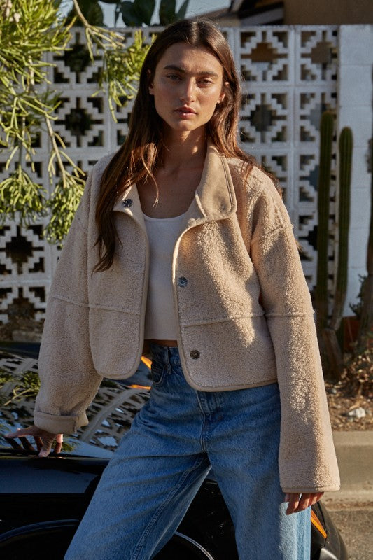 Sedona Bronco Sherpa Woven Jacket