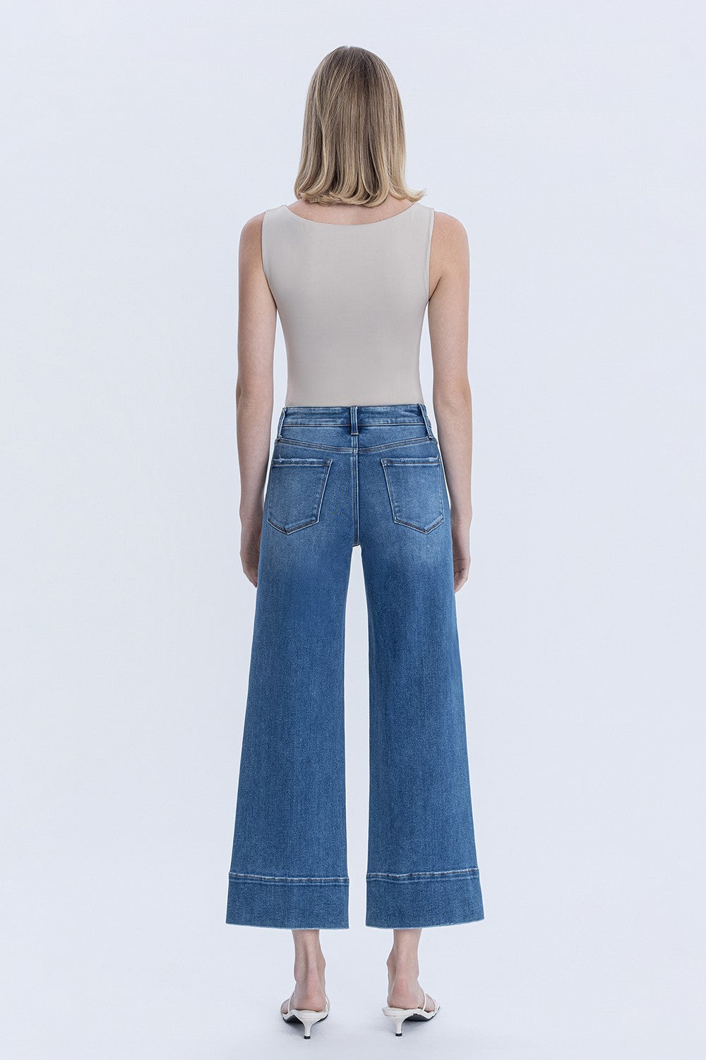 Amelia High Rise Ankle Jean