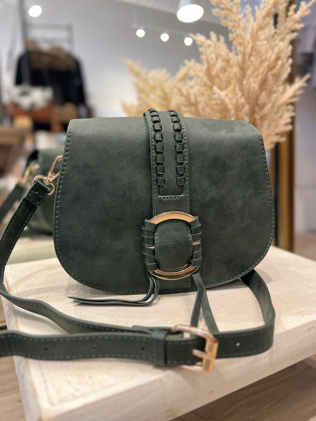 Hunter Small Buckle Handbag