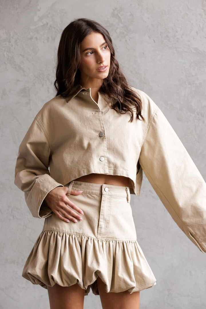 Ally Croped Barn Jacket