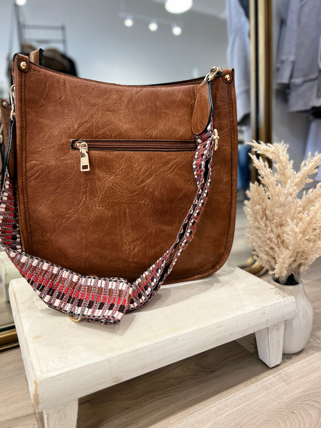 Vegan Leather Handbag Decor Strap