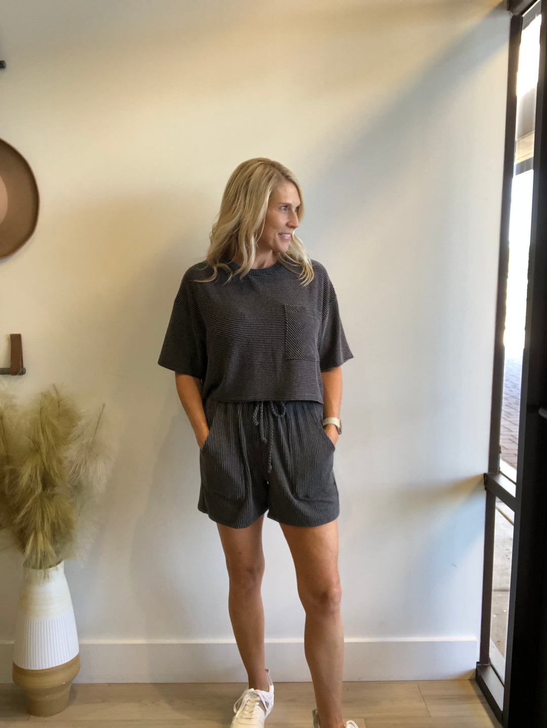 Keelie Ribbed Comfy Short