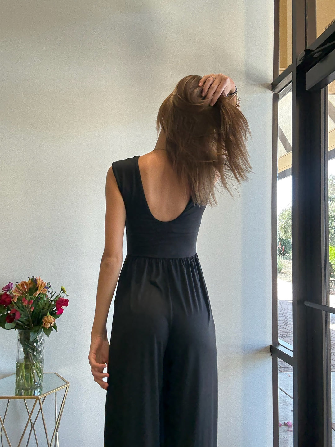 Bales Modal Scoop Back Jumpsuit