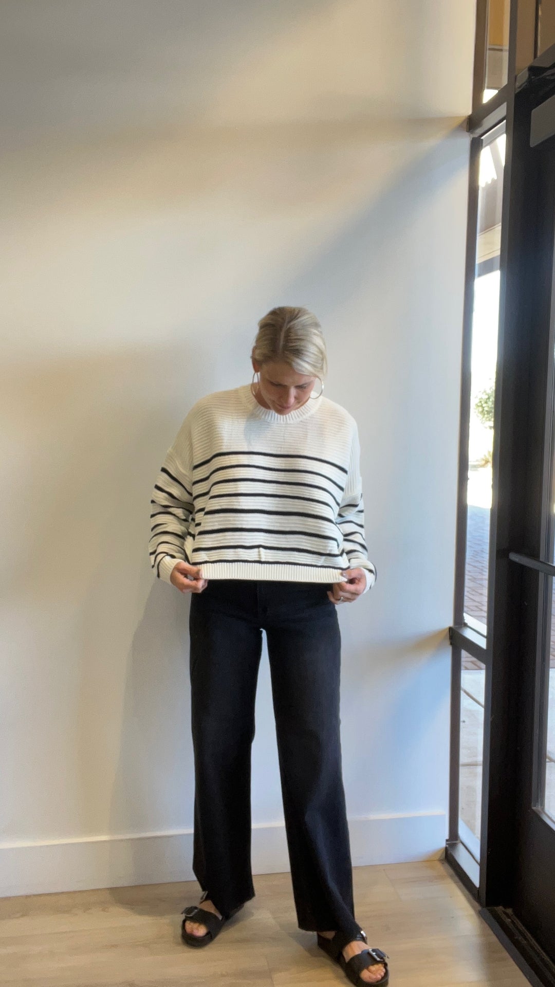Izzy Stripe Knit Sweater
