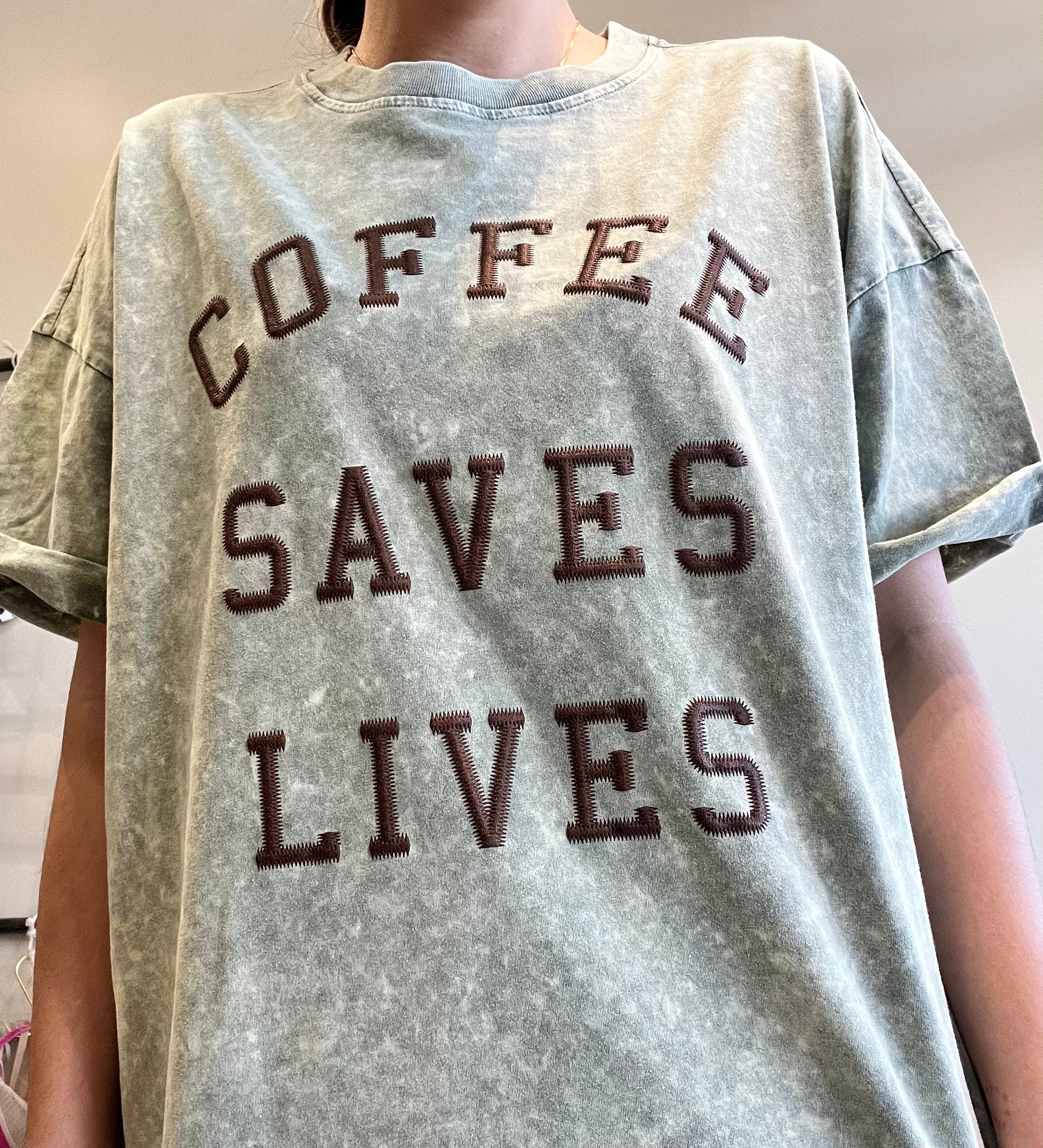 Coffee Saves Lives Sweatshirt