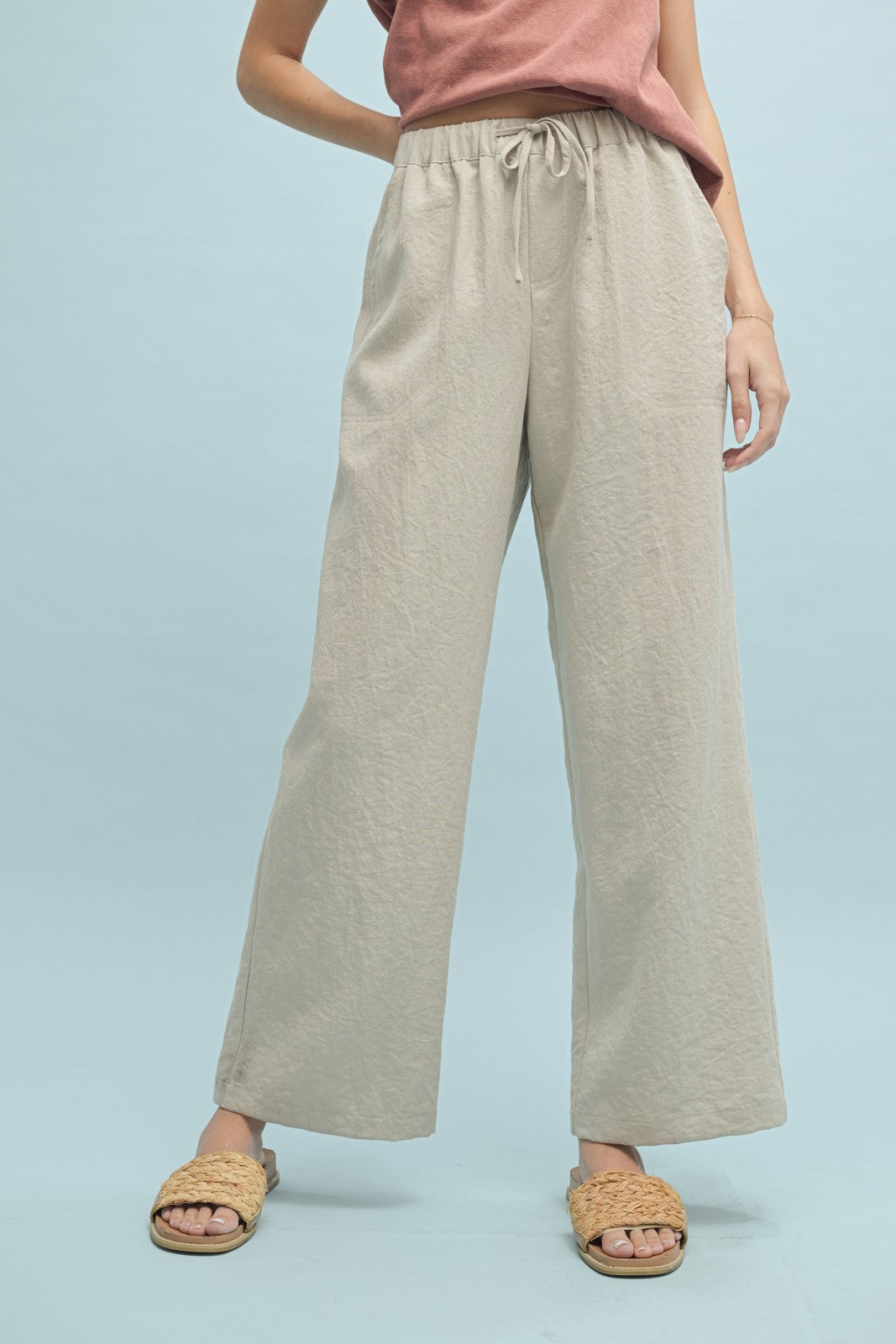 Celia Crinkle Casual Pant