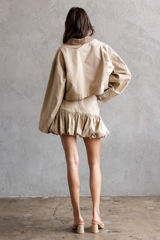 Ally Croped Barn Jacket