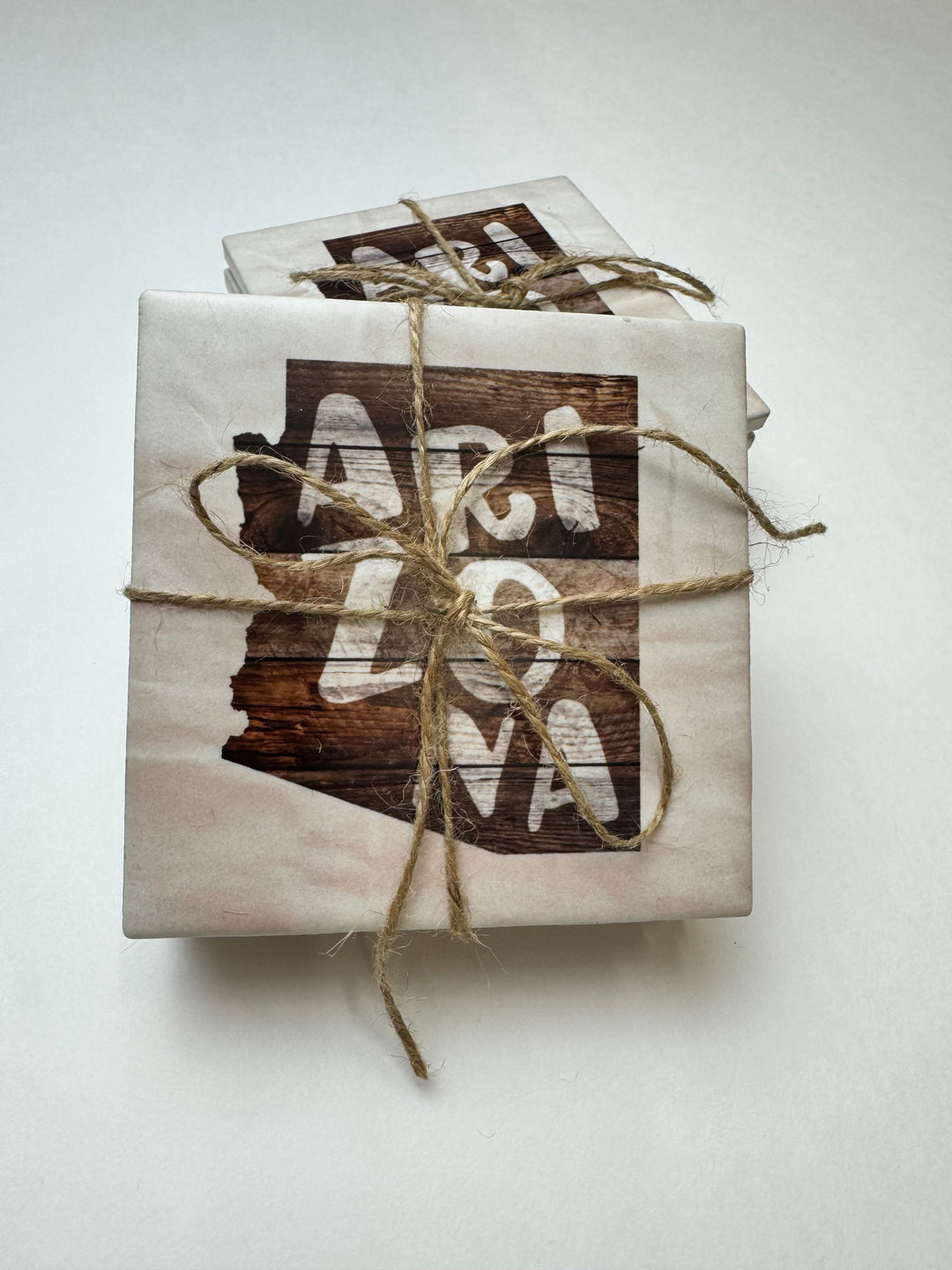 AZ Ceramic Coaster Set of 4