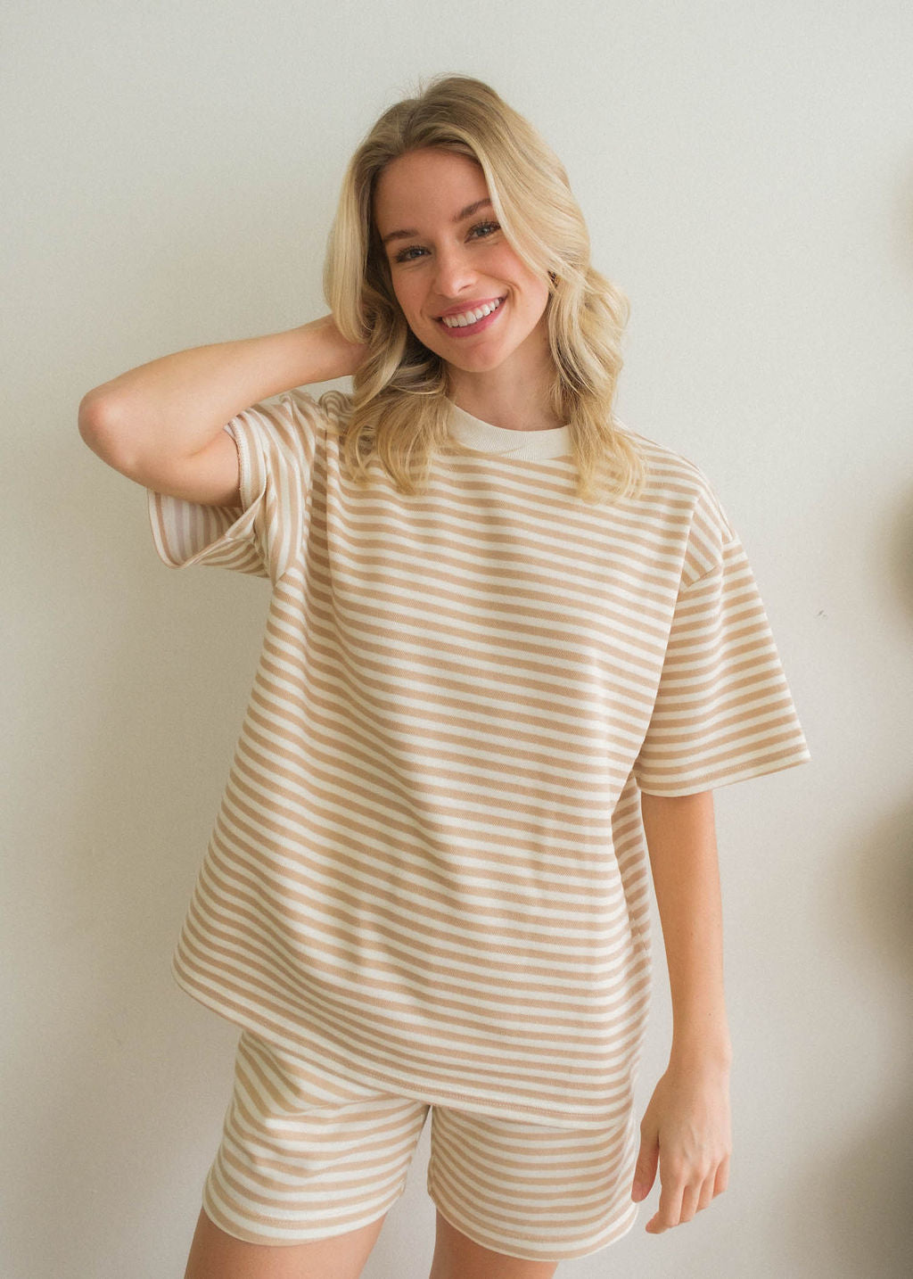 Mari Stripe Boxy Top