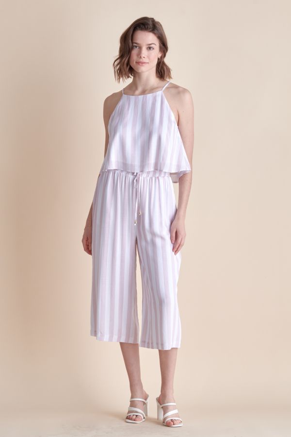 Lollie Striped Pink Set
