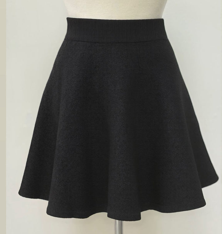 Myndi Flirty Flare Sweater Skirt