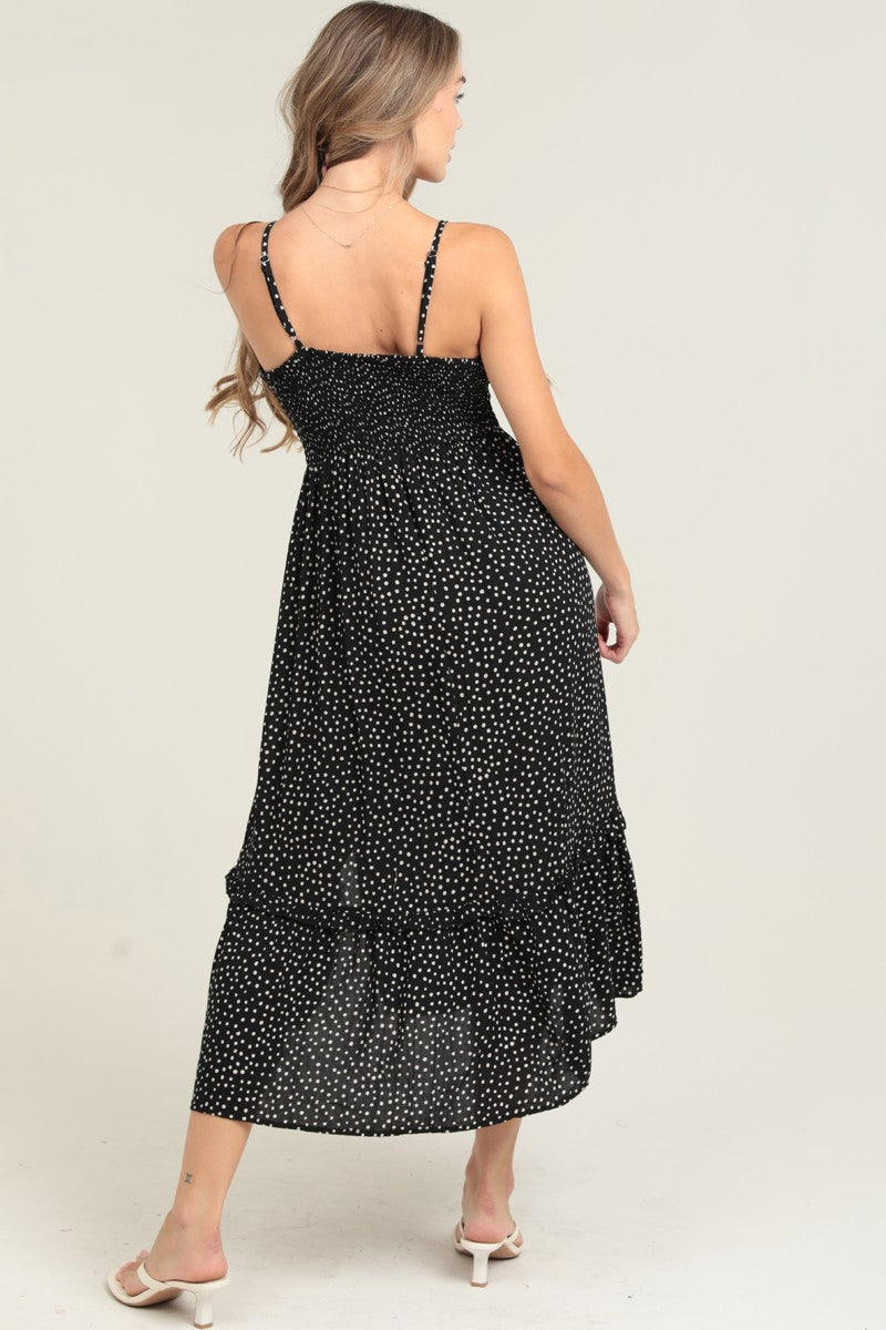 Lexi Polka Dot Maxi Dress