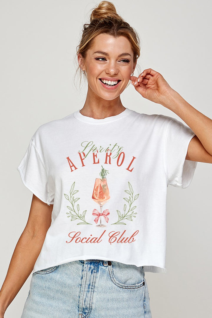 Summer Lovin Crop Tee