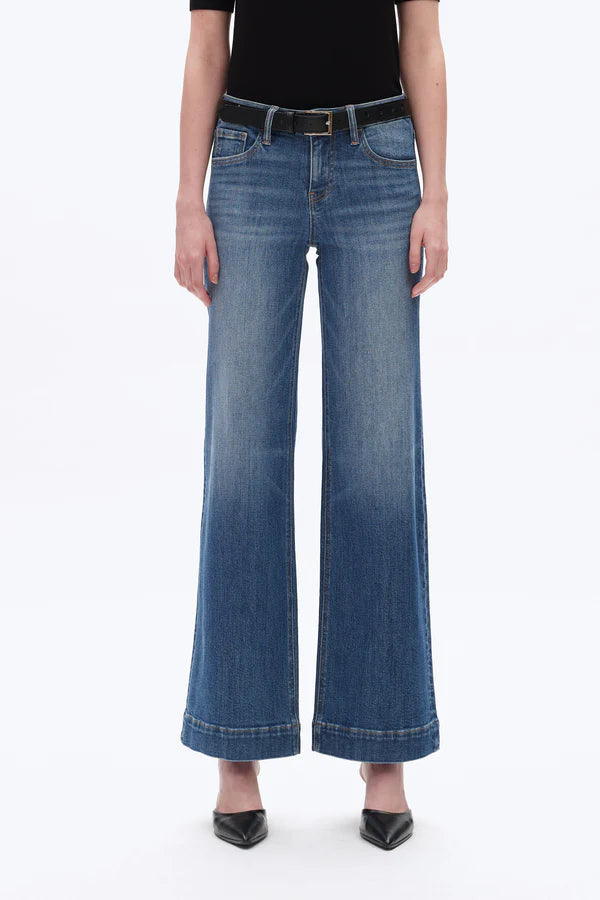 The Bri Low Rise Wide Leg Jean