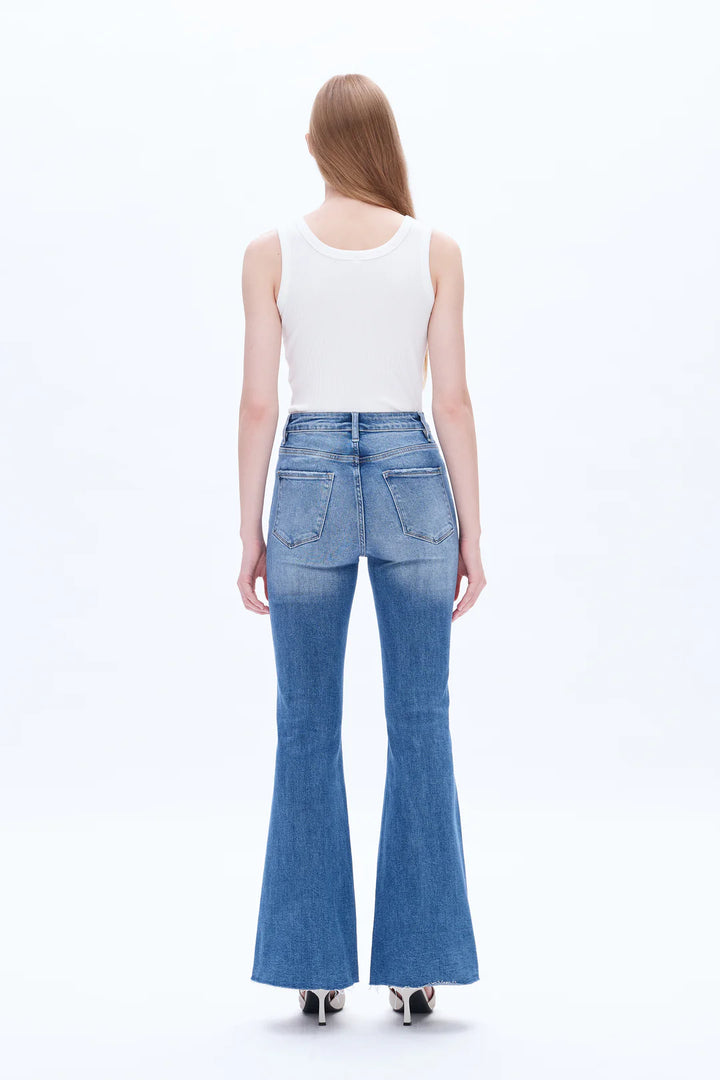 The Milly HR Front Slit Long Jean 1100