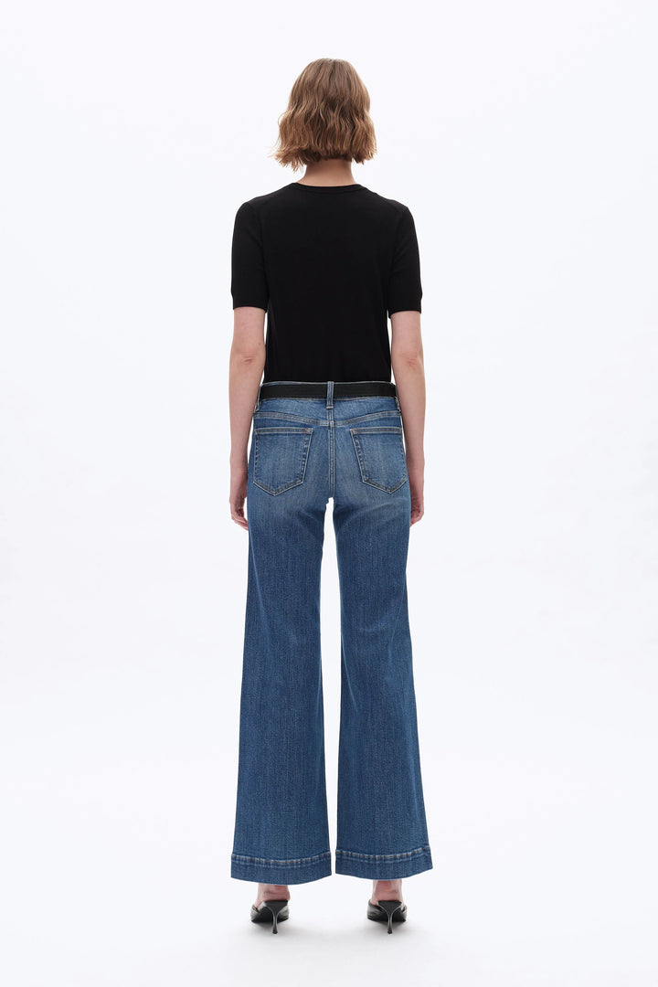 The Bri Low Rise Wide Leg Jean