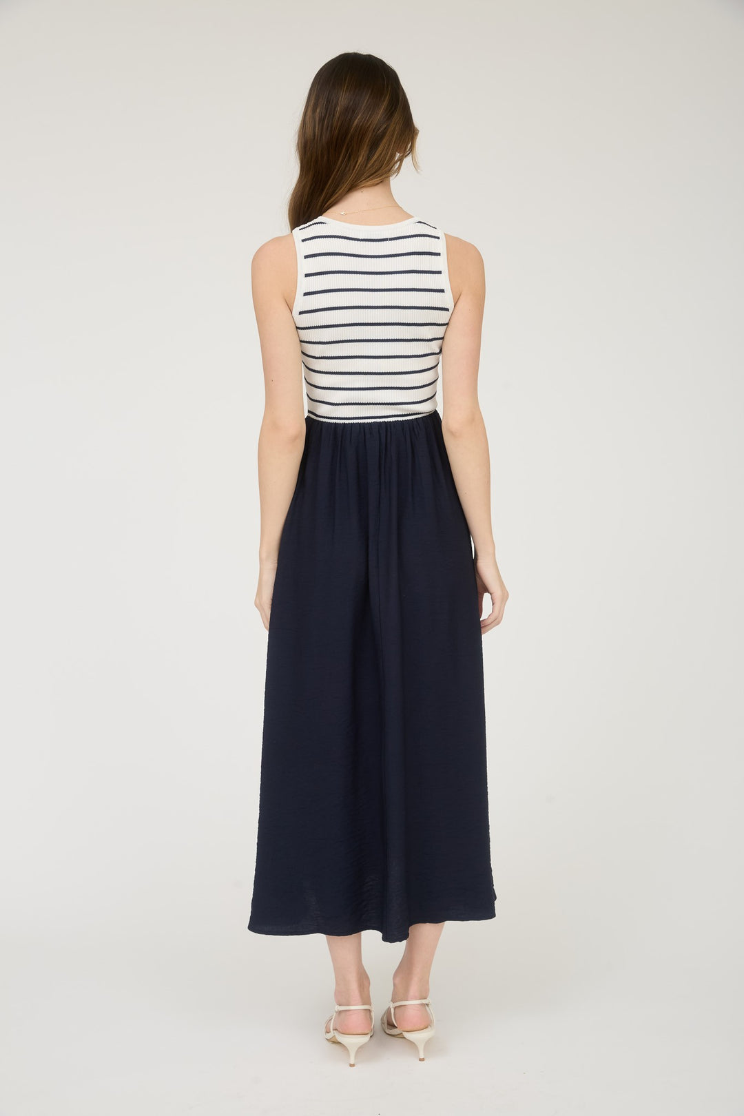 Rachel Stripe Tank Maxi Dress