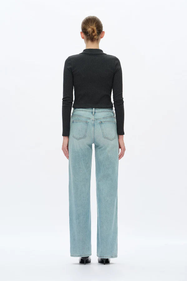 The Giselle Low Rise Straight Jean