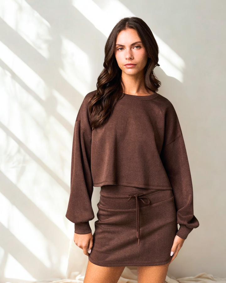 Brylynn Butter Soft Elevated Lounge Skort Set