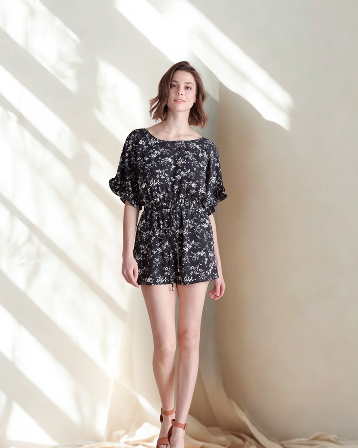 Dayna Flutter Sleeve Romper