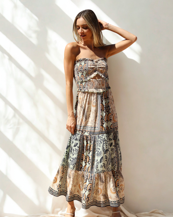 Kaitlyn Strapless Maxi Dress