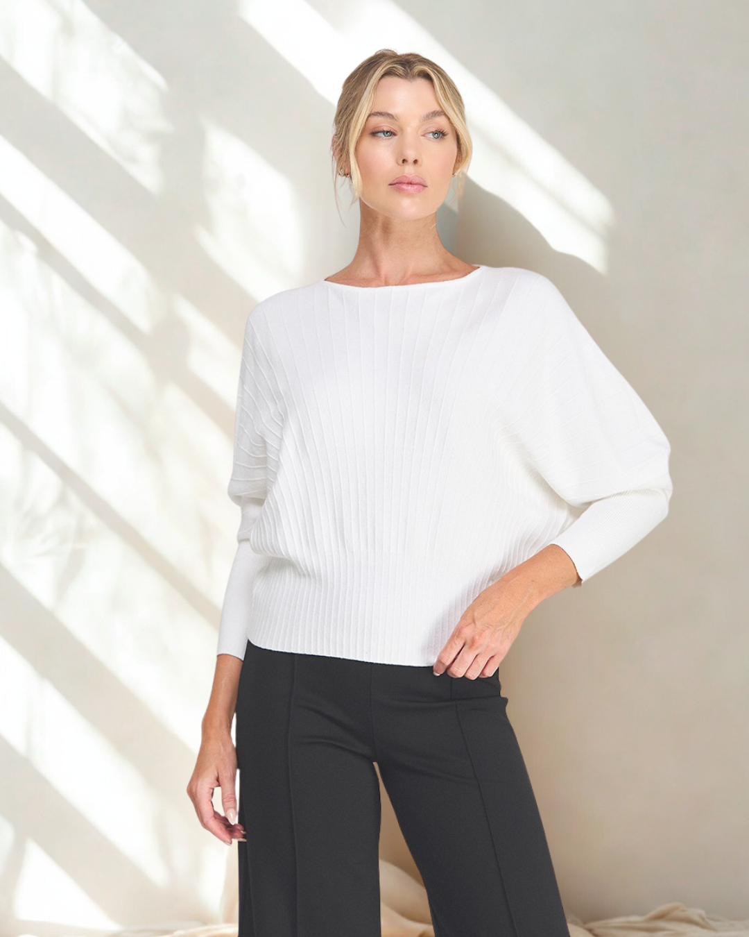 Camile Fine Gauge Dolman Sweater
