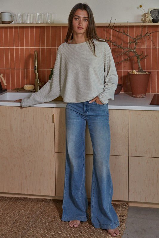 Lexi Ribbed Pullover Sweater
