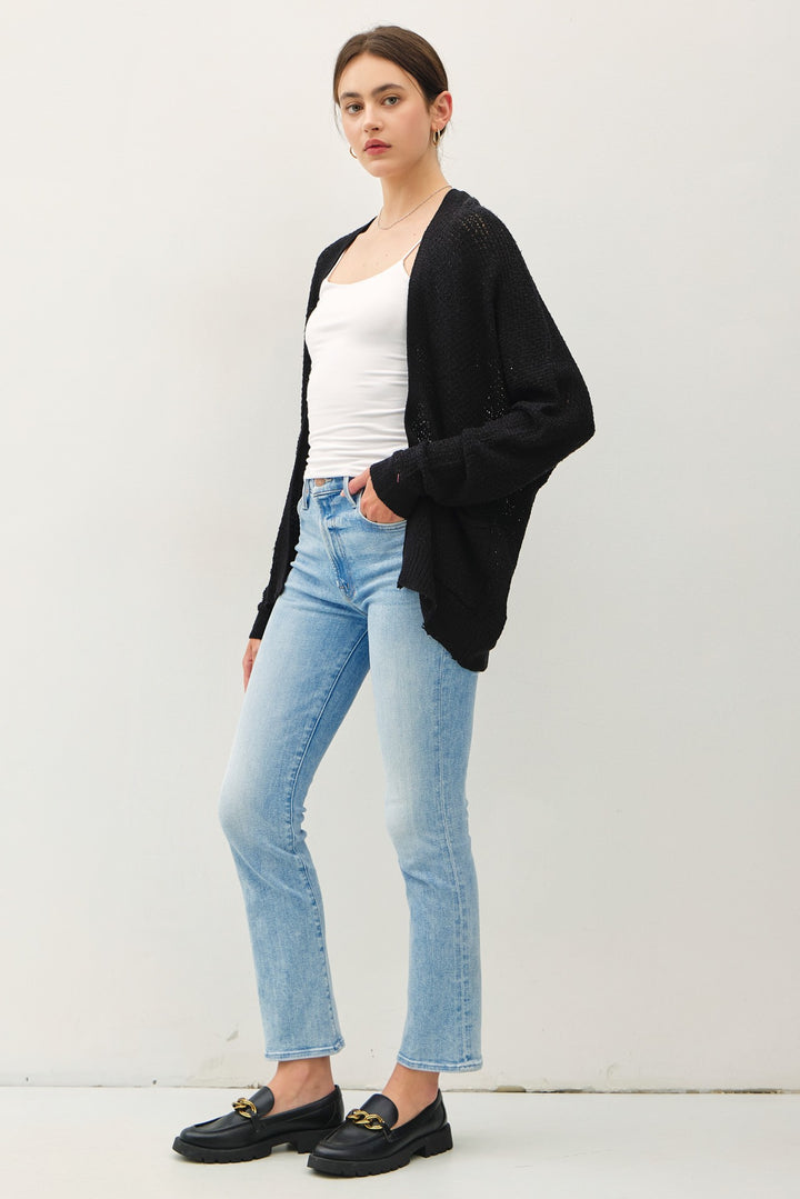 The Aria Open Front Cardigan