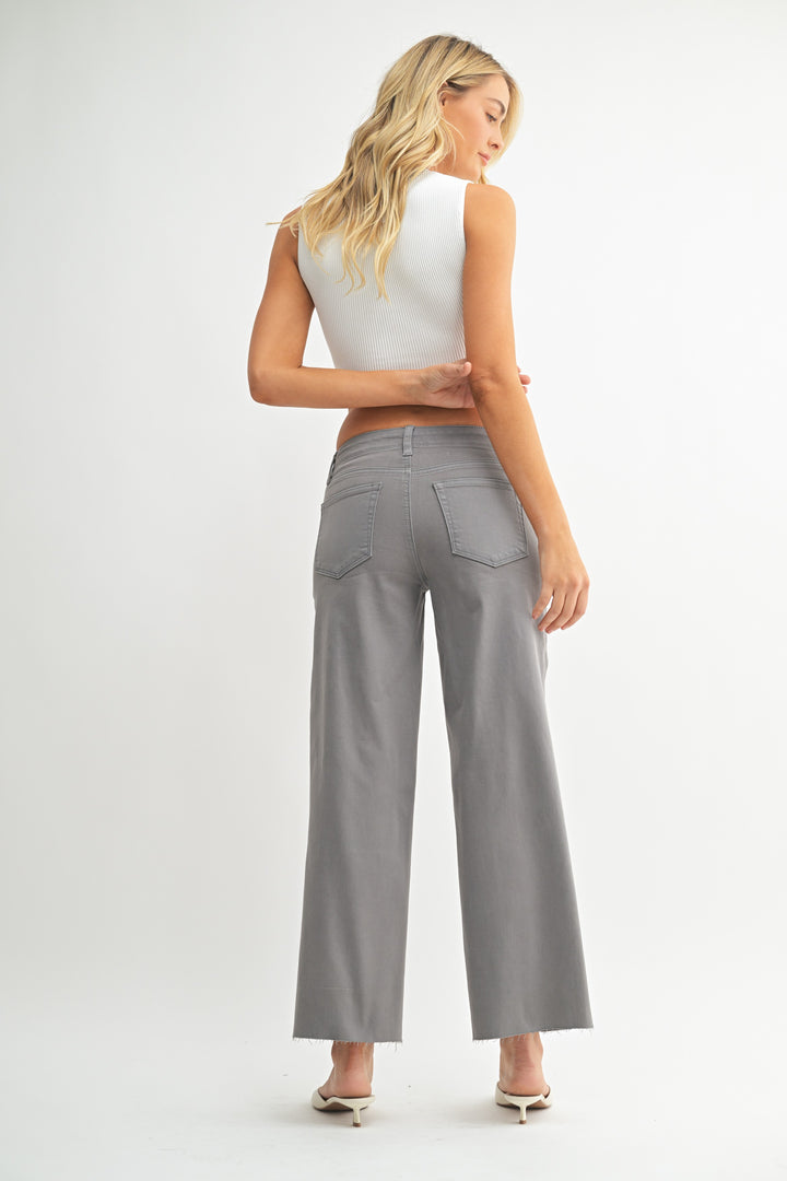 The Cardi Utility Wide Leg Low Rise Pant