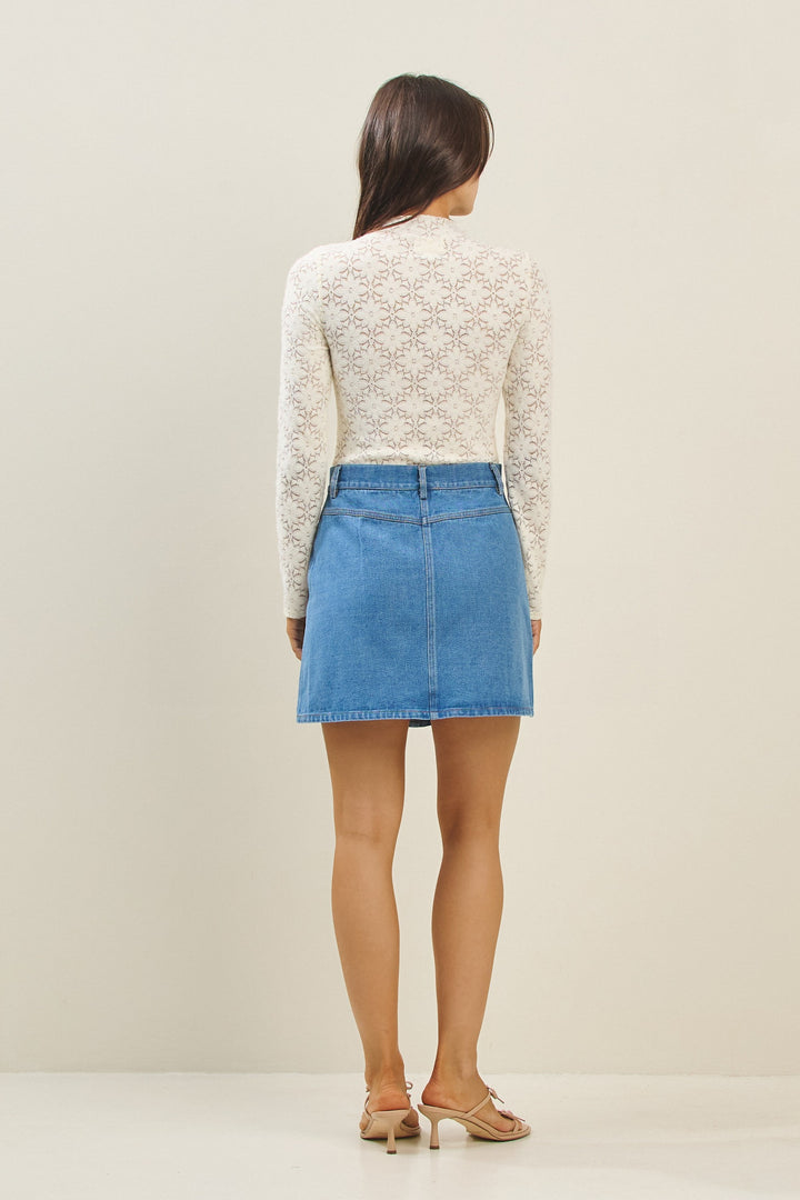 Kiley Lace Floral Bodysuit
