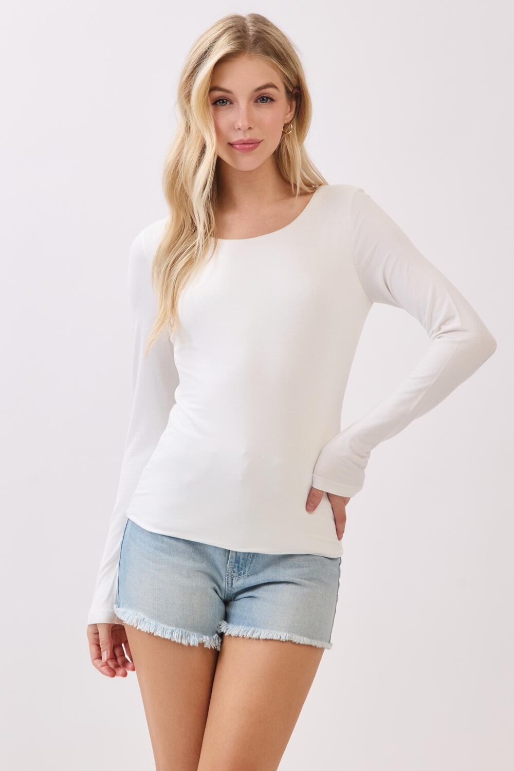 Evy L/S Elevated Top
