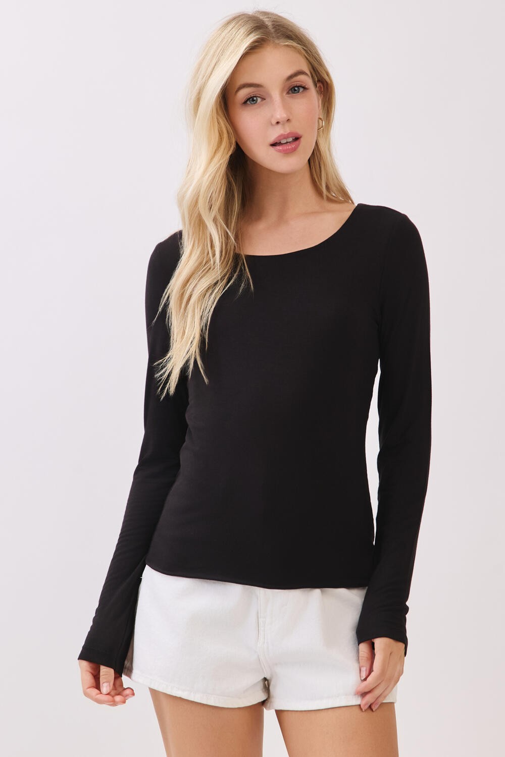 Evy L/S Elevated Top
