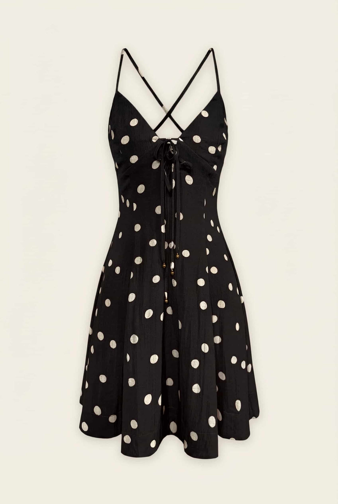 Emery Polka Dot Strappy Mini Dress