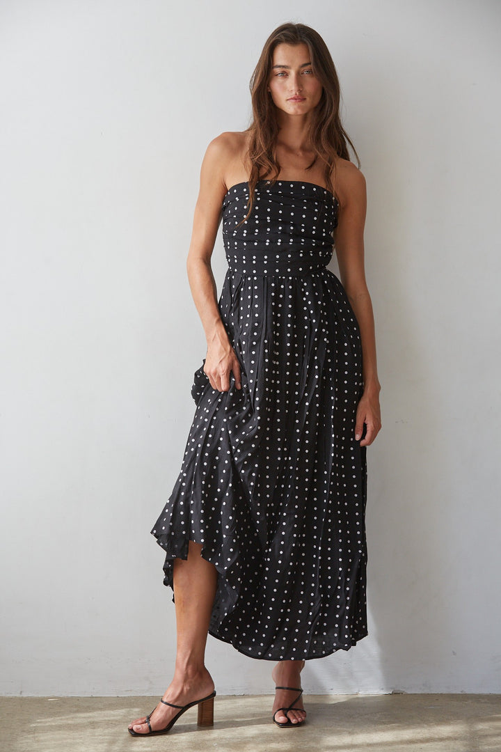 Billie Promenade Strapless Maxi Dress