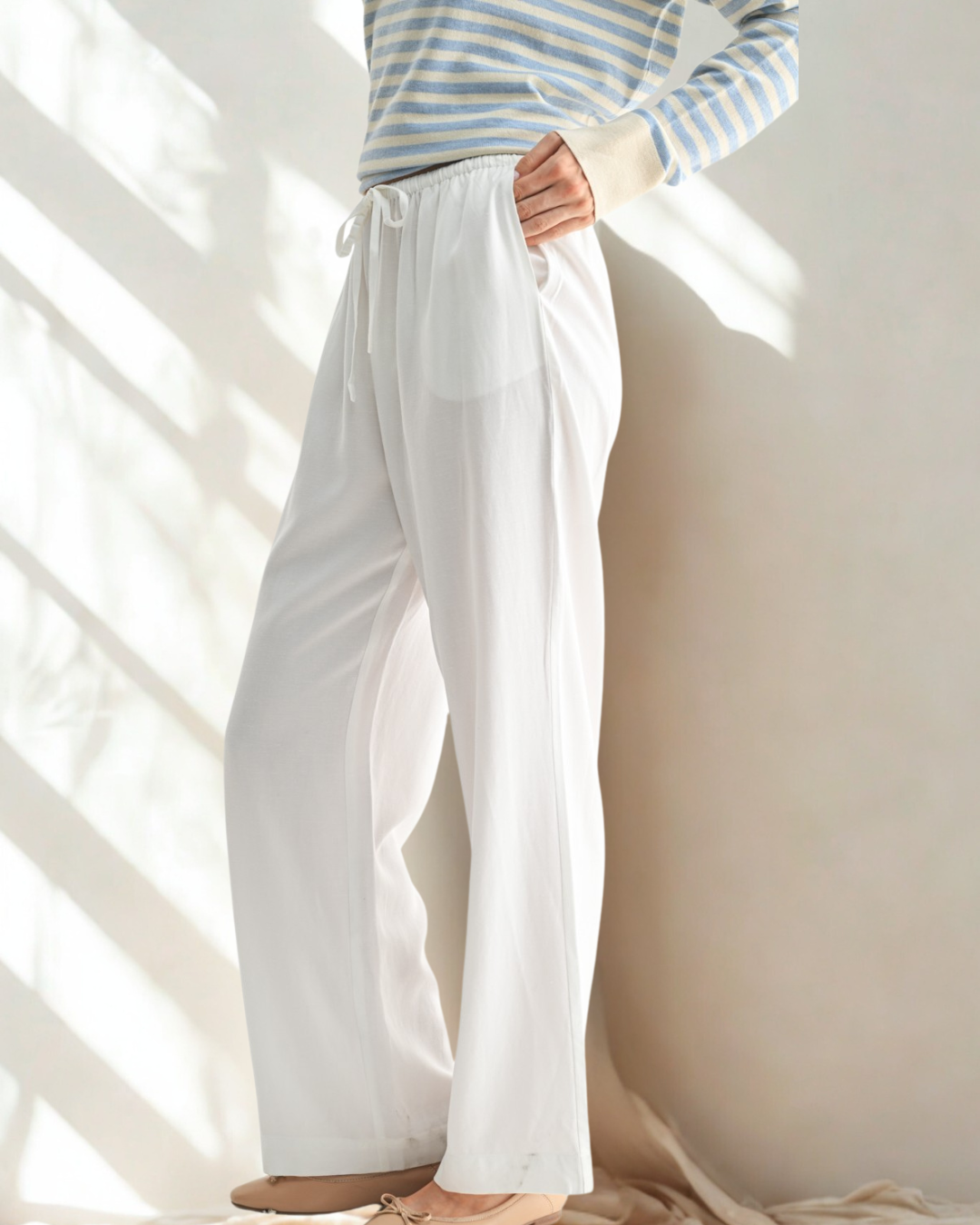 Cline Linen Straight Pant