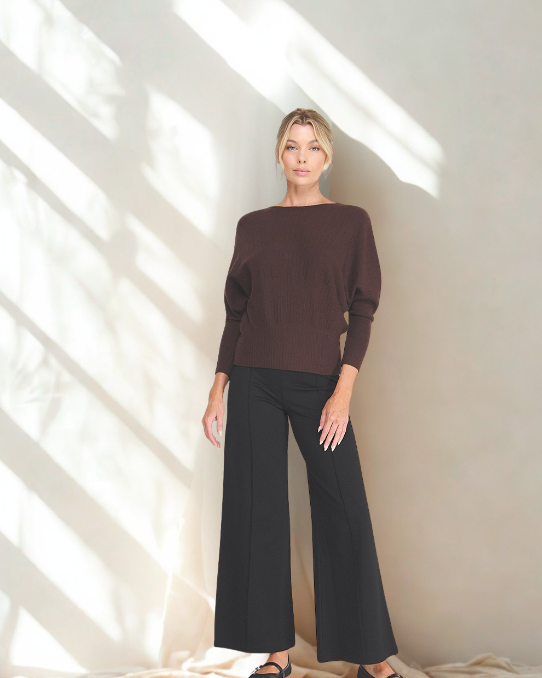 Camile Fine Gauge Dolman Sweater