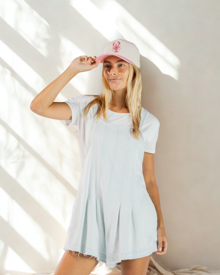 Ellie Washed Out Pocket Romper