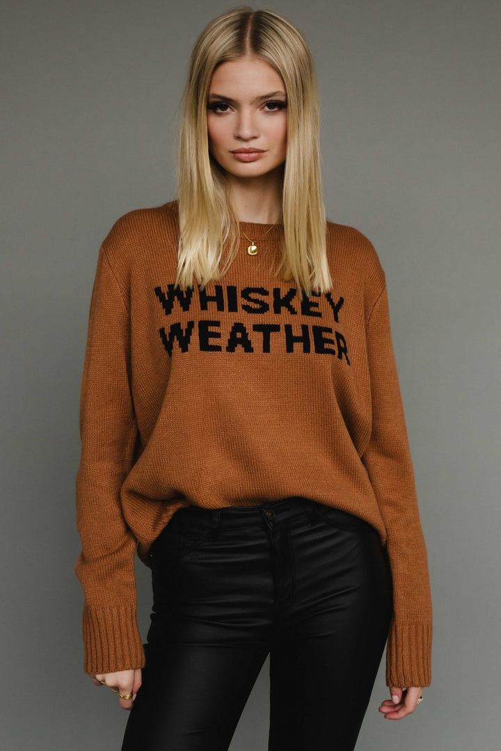 Whisky or Wine Cozy Sweater