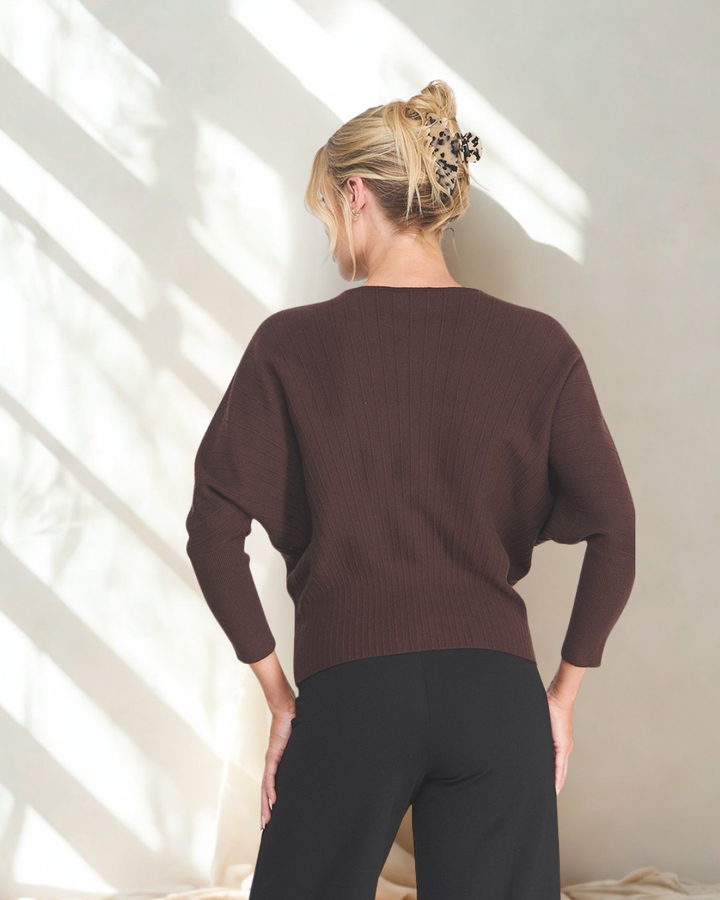 Camile Fine Gauge Dolman Sweater