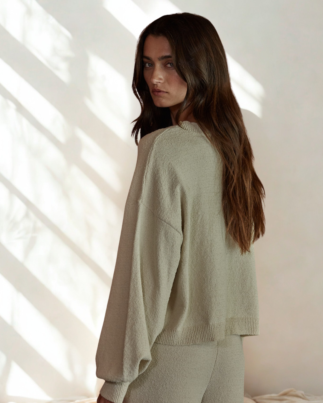 Bradie Elevated Popcorn Sweater Pant Lounge Set
