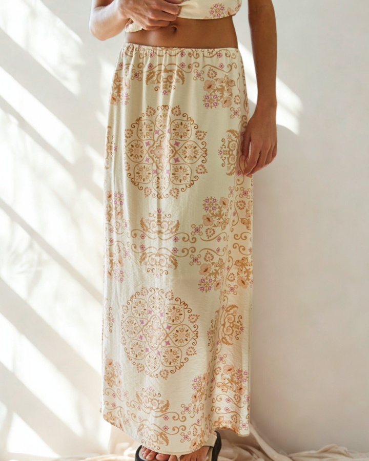 Melia Amalfi Print Top & Skirt Set