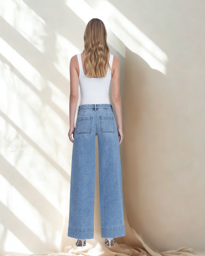 The Kinsleigh Mid Rise Trouser Jean