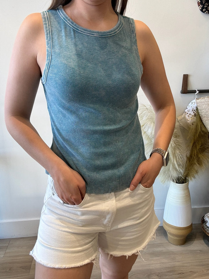 Lexis Ribbed Tank Top