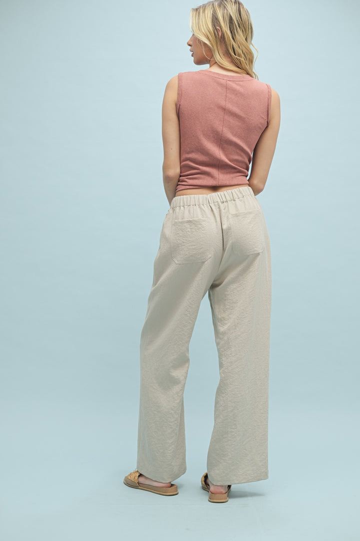 Celia Crinkle Casual Pant