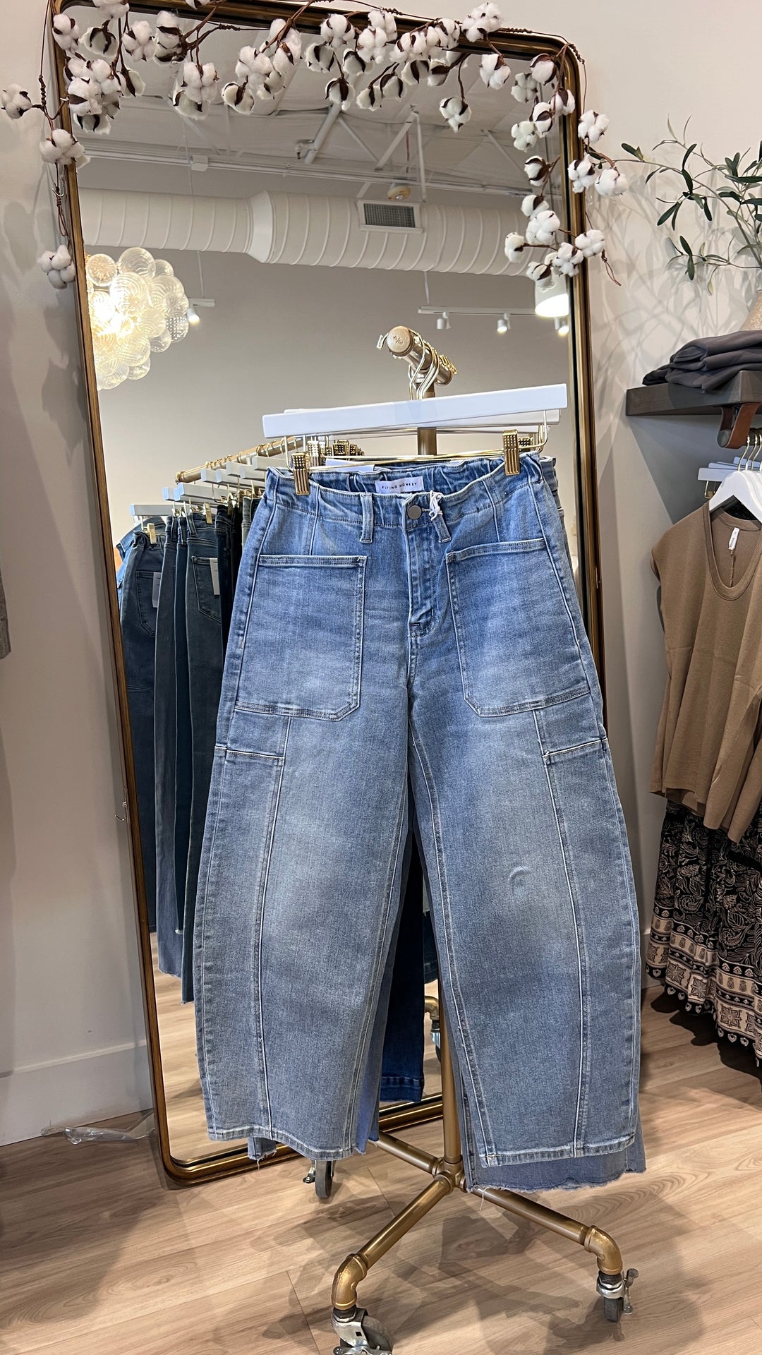 The Caitlin Barrel Jean