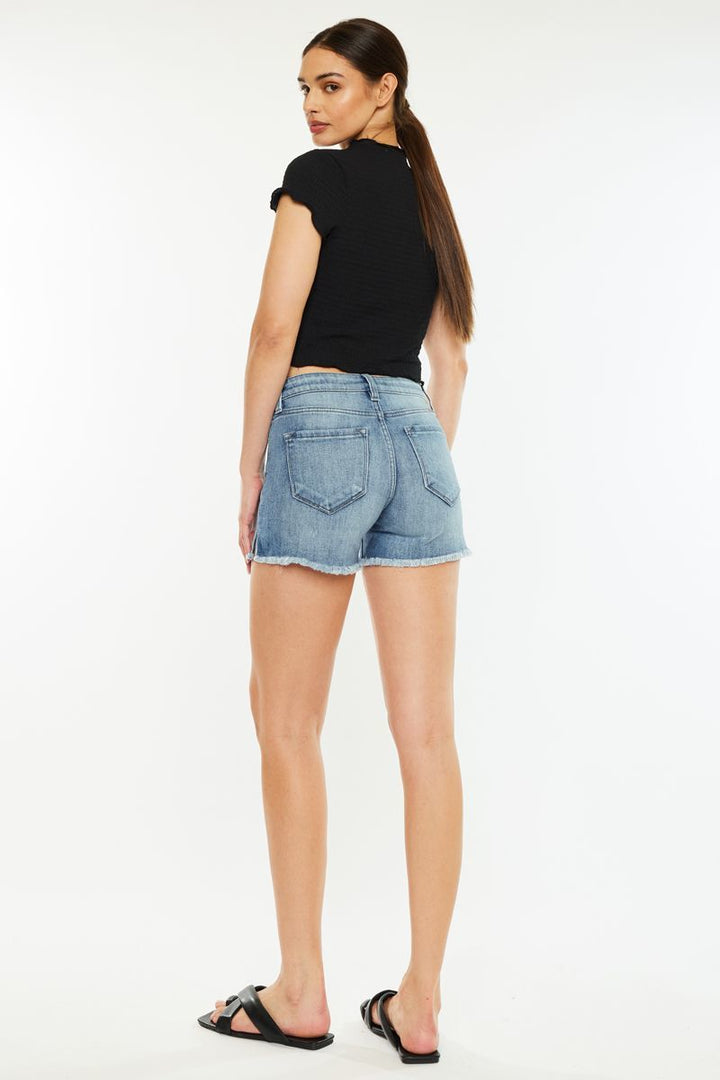 The Kaitlyn HR Raw Hem Short